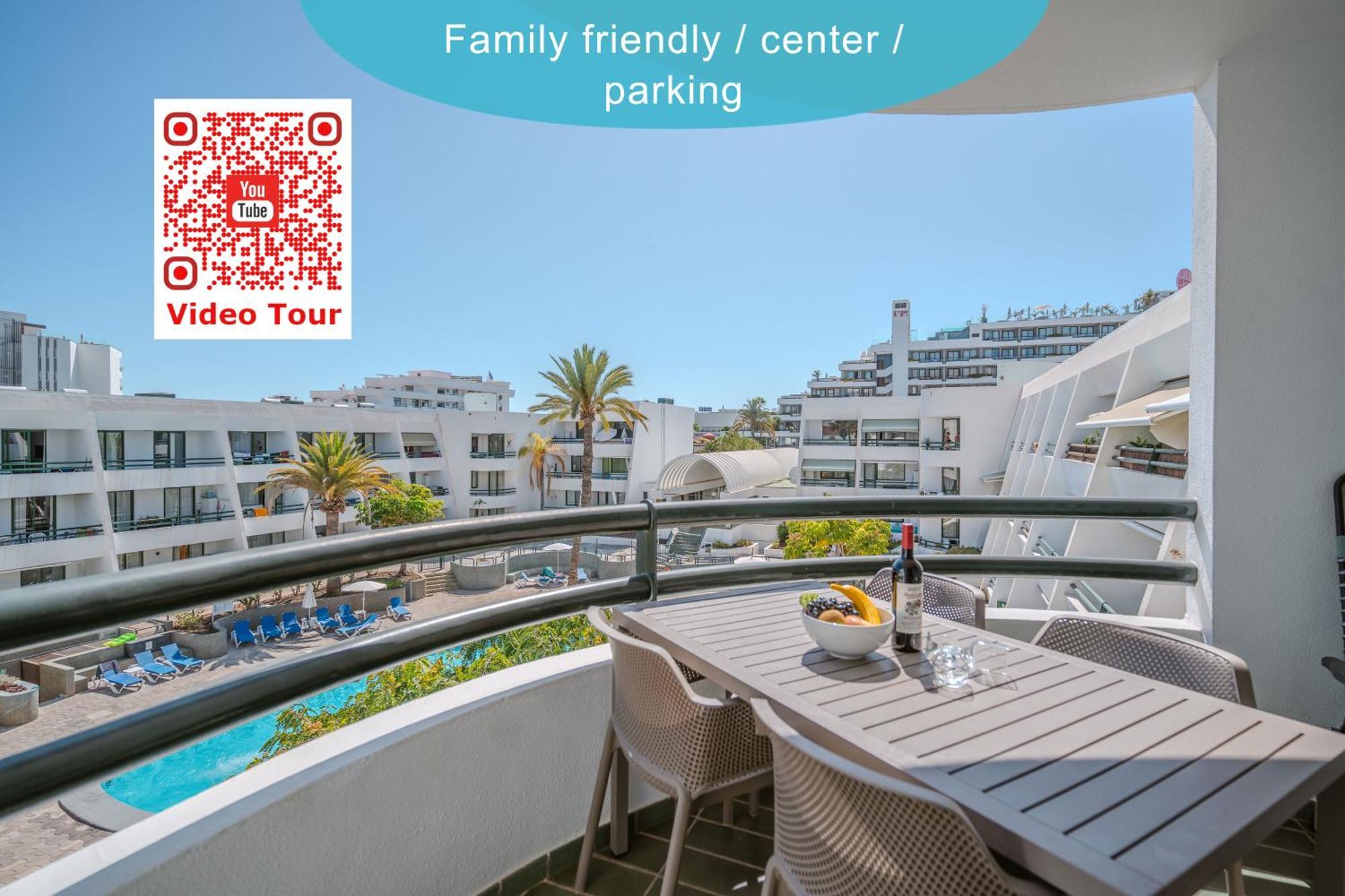 Go2Tenerife Apart Sira Family, Pool & Beach Playa de las Americas  Ngoại thất bức ảnh